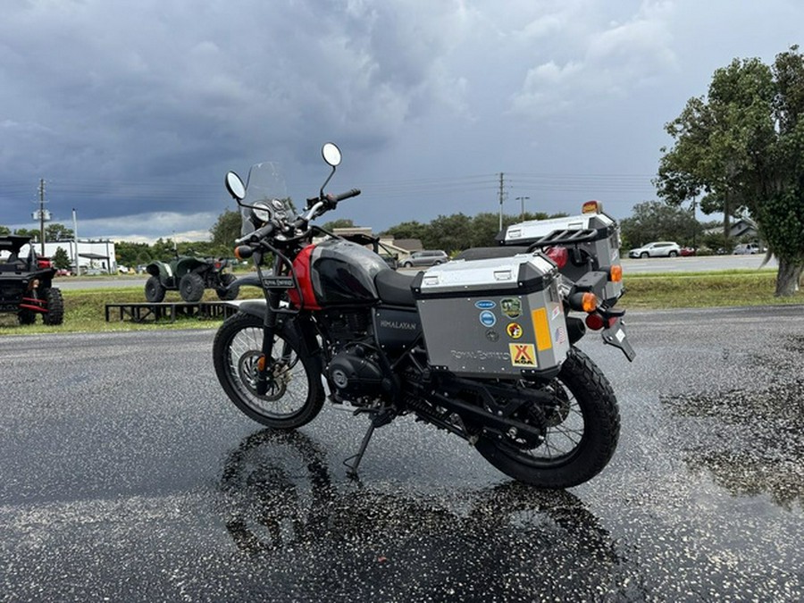 2021 Royal Enfield Himalayan Rock Red Granite Black