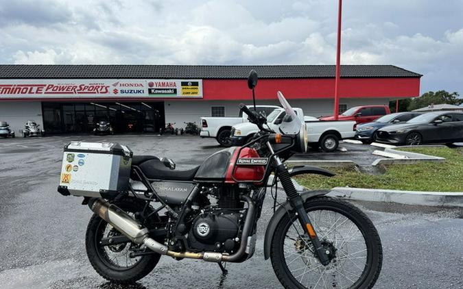 2021 Royal Enfield Himalayan Rock Red Granite Black