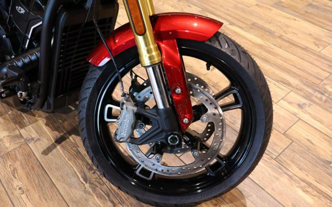 2025 Indian Motorcycle® 101 Scout® Sunset Red Metallic with Graphics