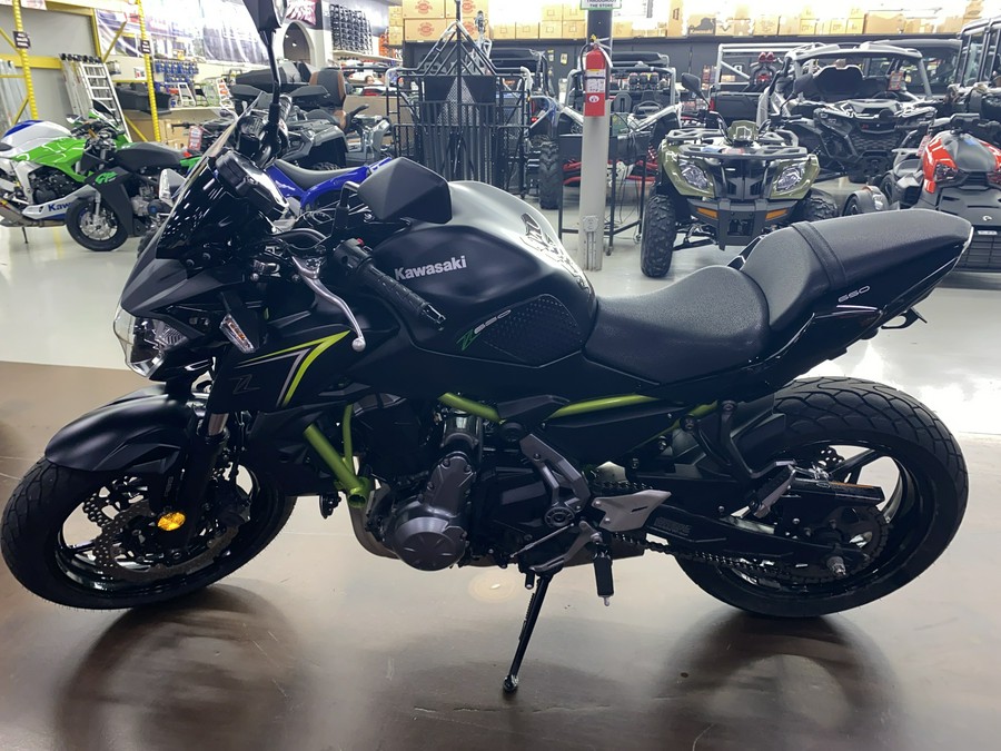 2018 Kawasaki Z650 ABS