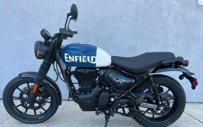 2023 Royal Enfield Hunter 350 Rebel Blue