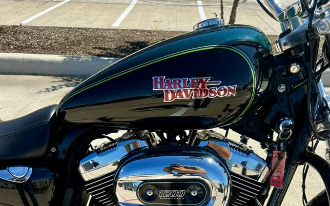 2015 Harley-Davidson SuperLow 1200T Two-Tone Deep Jade Pearl/Vivid Black