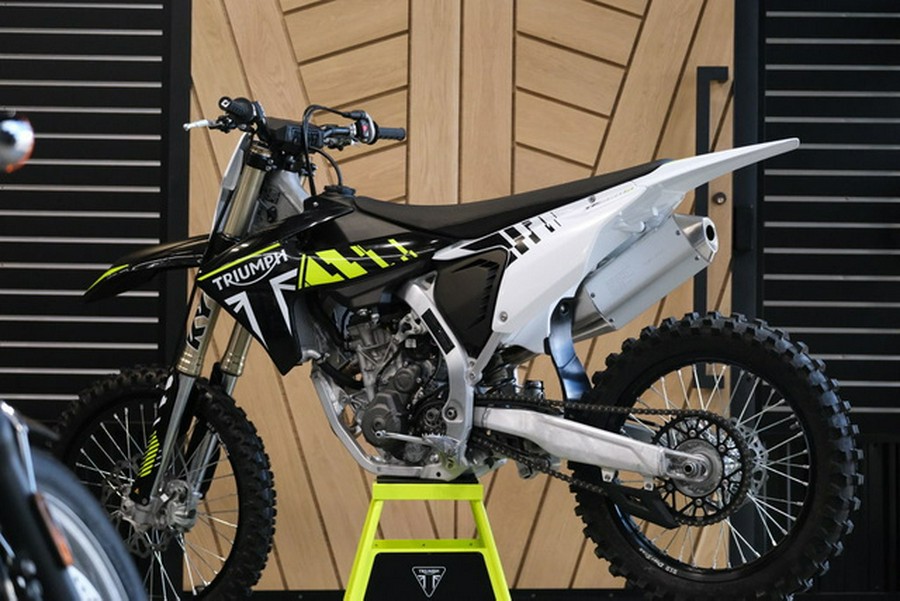 2024 Triumph TF 250-X Racing/Yellow/Black/White