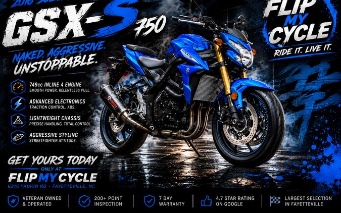 2016 SUZUKI GSX-S750 - F100002
