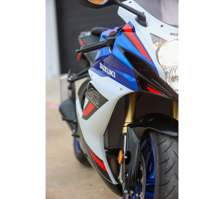 2026 Suzuki GSX-R750Z 40th Anniversary Edition