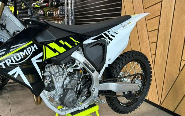 2024 Triumph TF 250-X Racing/Yellow/Black/White