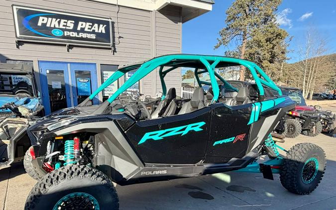 2025 Polaris RZR PRO R 4 ULTIMATE BLACK CRYSTAL / RADIANT GREEN