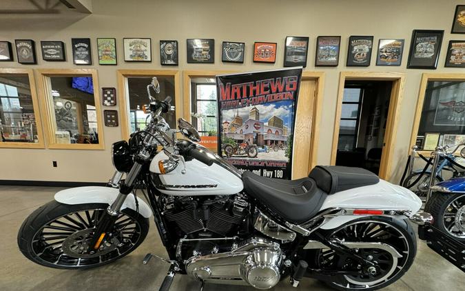 2024 Harley-Davidson Breakout White Onyx Pearl