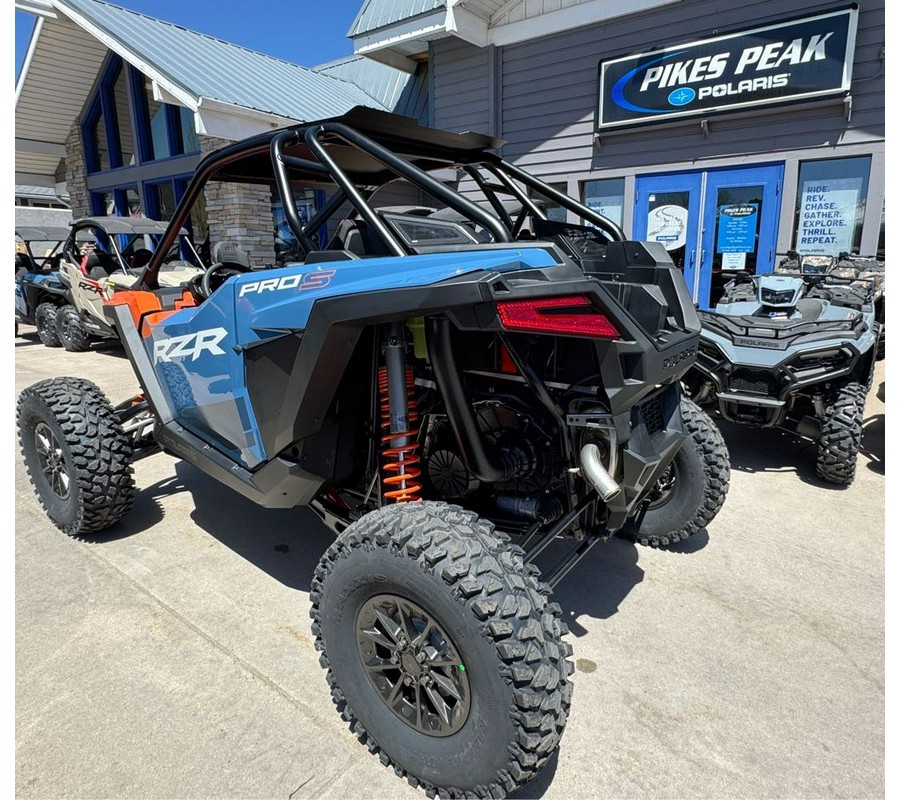 2025 Polaris RZR PRO S PREMIUM ORANGE BURST/ ZENITH BLUE