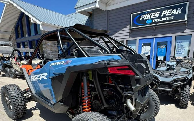 2025 Polaris RZR PRO S PREMIUM ORANGE BURST/ ZENITH BLUE