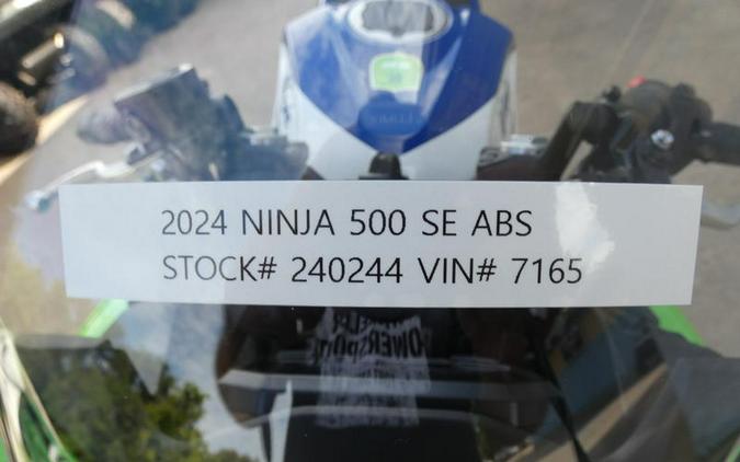 2024 Kawasaki Ninja® 500 SE 40th Anniversary Edition ABS