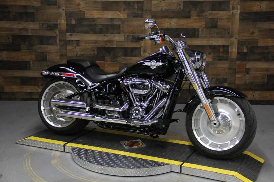 2021 Harley-Davidson Fat Boy 114 Vivid Black