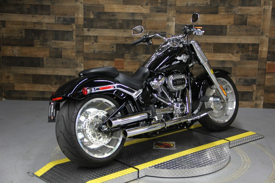 2021 Harley-Davidson Fat Boy 114 Vivid Black