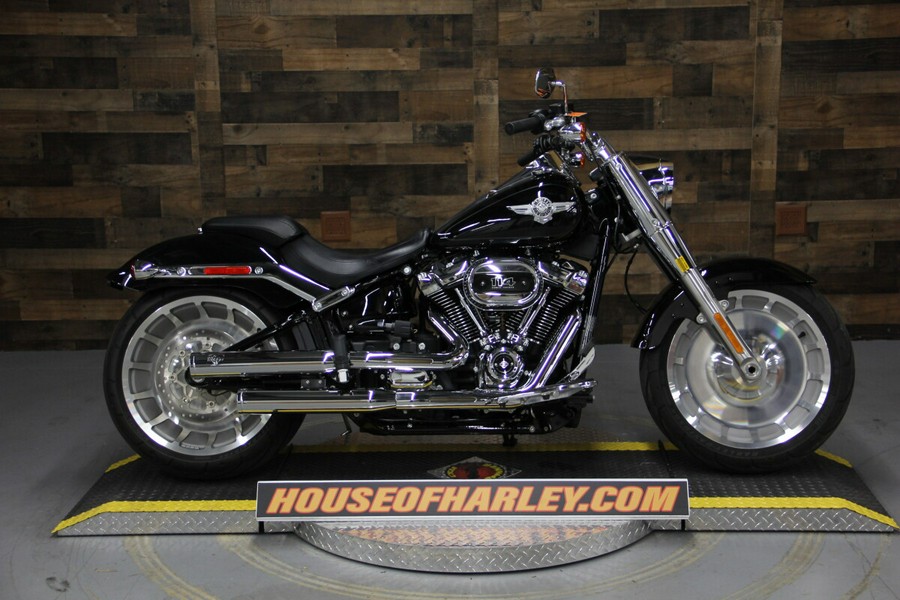 2021 Harley-Davidson Fat Boy 114 Vivid Black