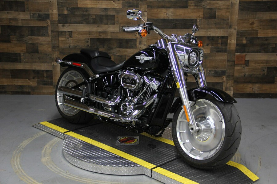 2021 Harley-Davidson Fat Boy 114 Vivid Black