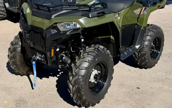 2025 Polaris SPORTSMAN 450 H.O. SAGE GREEN EPS with PLOW