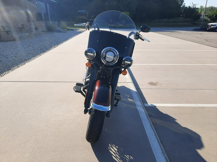 2024 Harley-Davidson® Heritage Classic Red Rock / Vivid Black - Black Finish