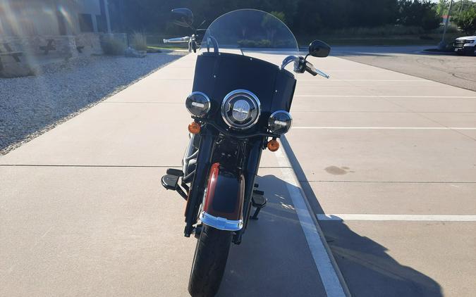 2024 Harley-Davidson® Heritage Classic Red Rock / Vivid Black - Black Finish