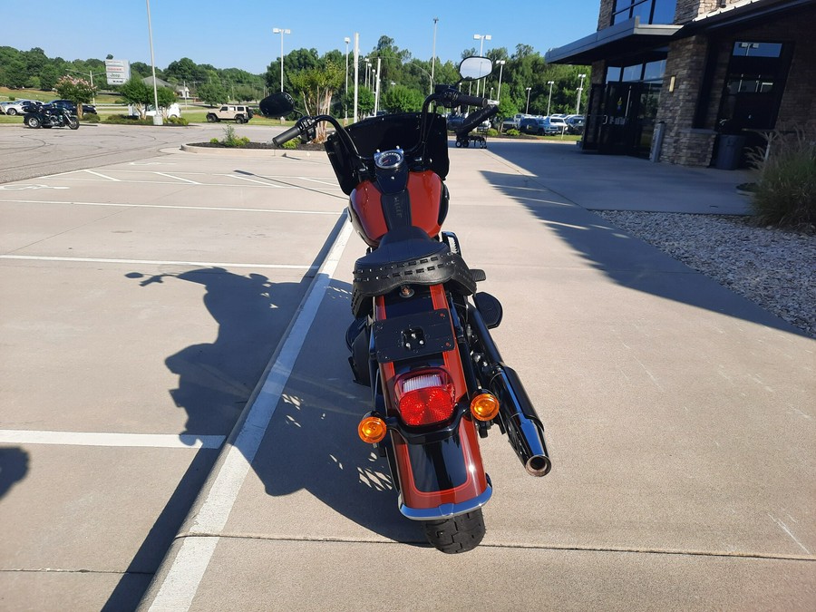 2024 Harley-Davidson® Heritage Classic Red Rock / Vivid Black - Black Finish
