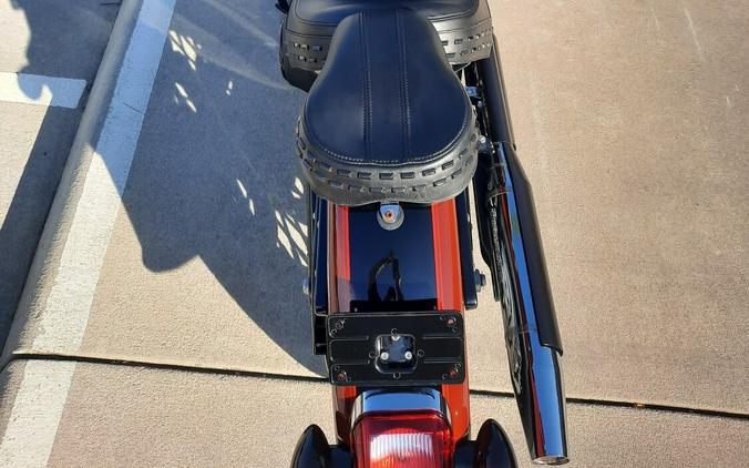 2024 Harley-Davidson® Heritage Classic Red Rock / Vivid Black - Black Finish