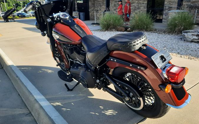 2024 Harley-Davidson® Heritage Classic Red Rock / Vivid Black - Black Finish