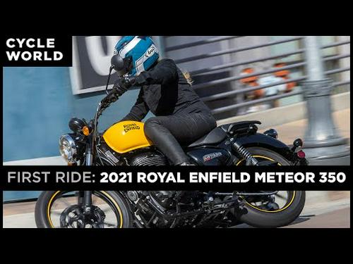 2021 Royal Enfield Meteor 350 First Ride Review