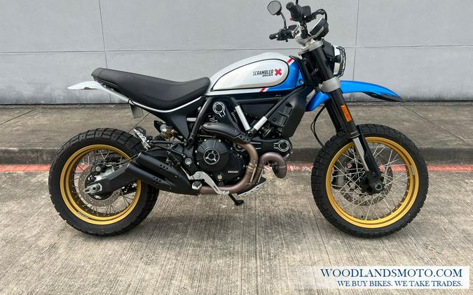 2023 Ducati Scrambler Desert Sled Sparking Blue