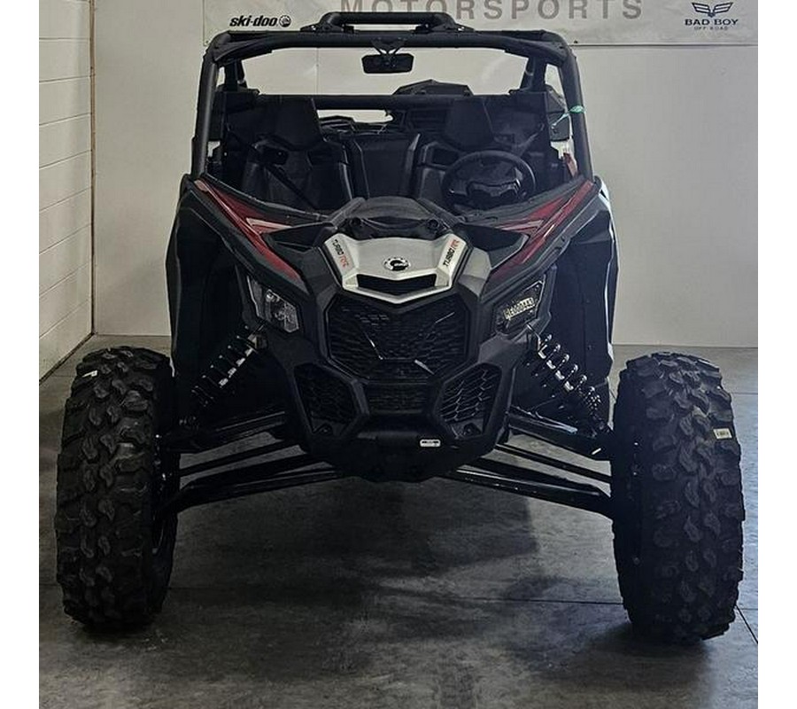 2024 Can-Am® Maverick X3 RS Turbo RR Fiery Red & Hyper Silver