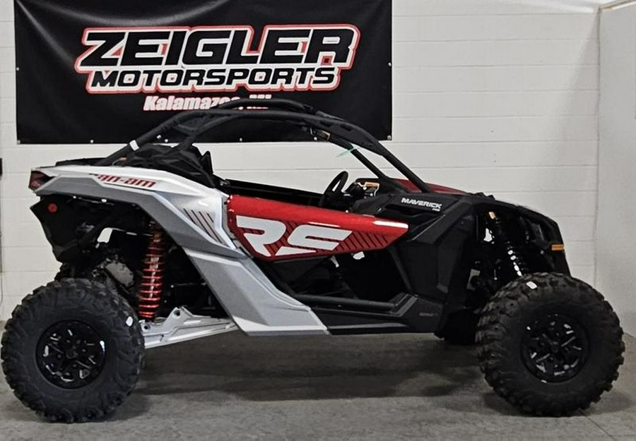 2024 Can-Am® Maverick X3 RS Turbo RR Fiery Red & Hyper Silver