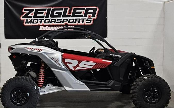 2024 Can-Am® Maverick X3 RS Turbo RR Fiery Red & Hyper Silver