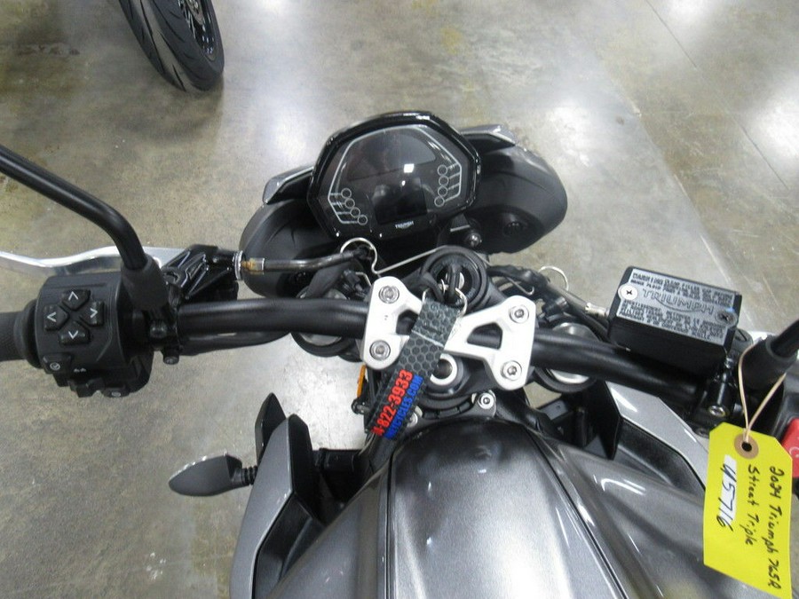 2024 Triumph STREET TRIPLE R