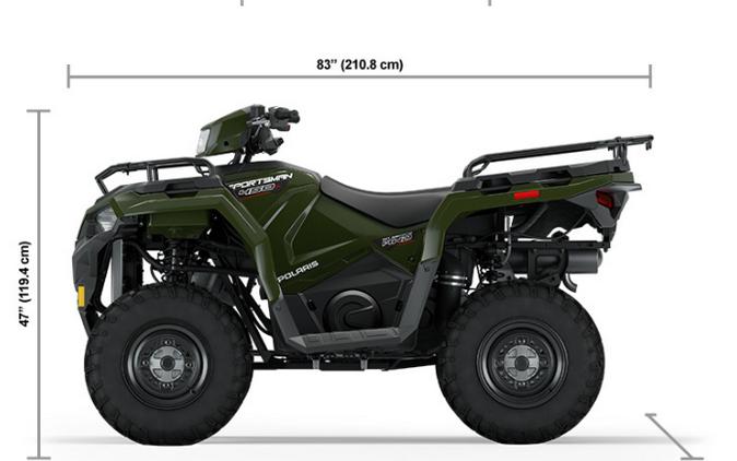 2025 Polaris SPORTSMAN 450 H.O. SAGE GREEN EPS