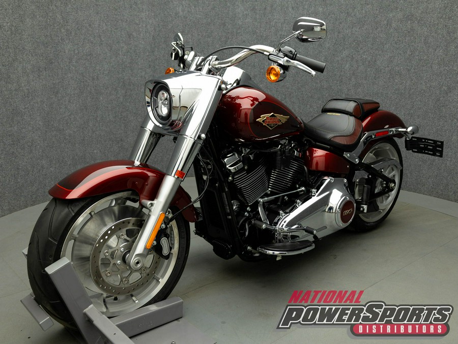 2023 HARLEY DAVIDSON FLFBSANV FAT BOY 114 ANNIVERSARY W/ABS