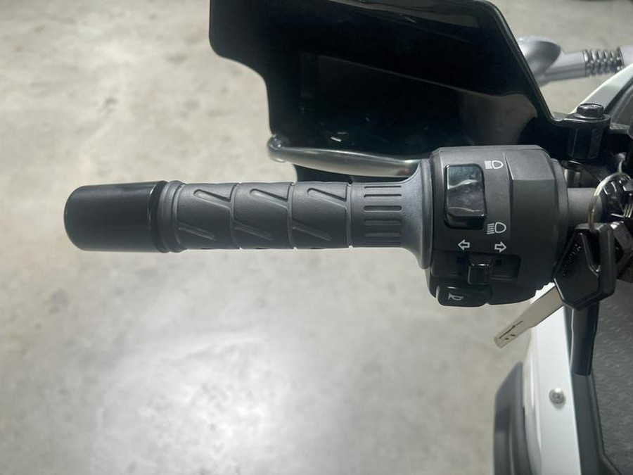 2025 Kawasaki KLR®650 S Pearl Crystal White/Metallic Carbon Gray