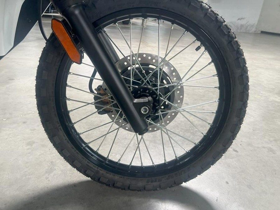 2025 Kawasaki KLR®650 S Pearl Crystal White/Metallic Carbon Gray