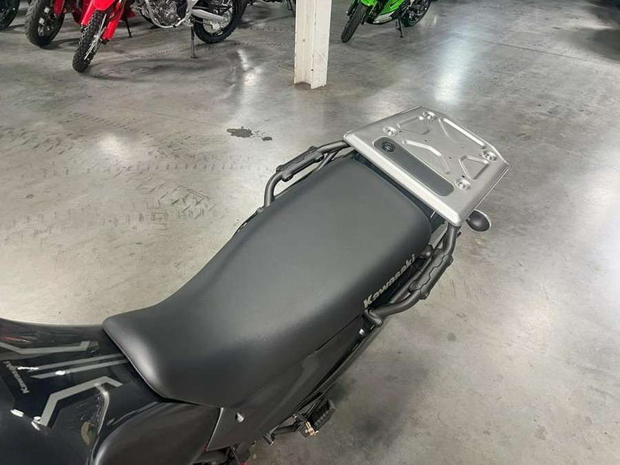 2025 Kawasaki KLR®650 S Pearl Crystal White/Metallic Carbon Gray