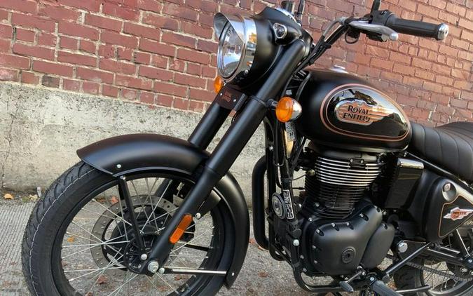 New 2026 Royal Enfield BULLET 350 BLACK/GOLD
