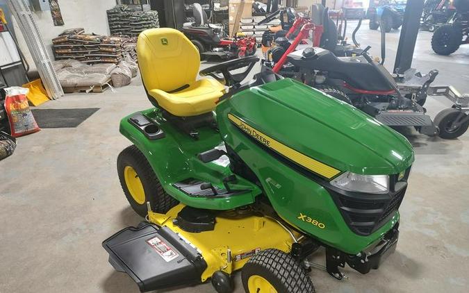 2021 John Deere X300 Series X380 48-in. deck