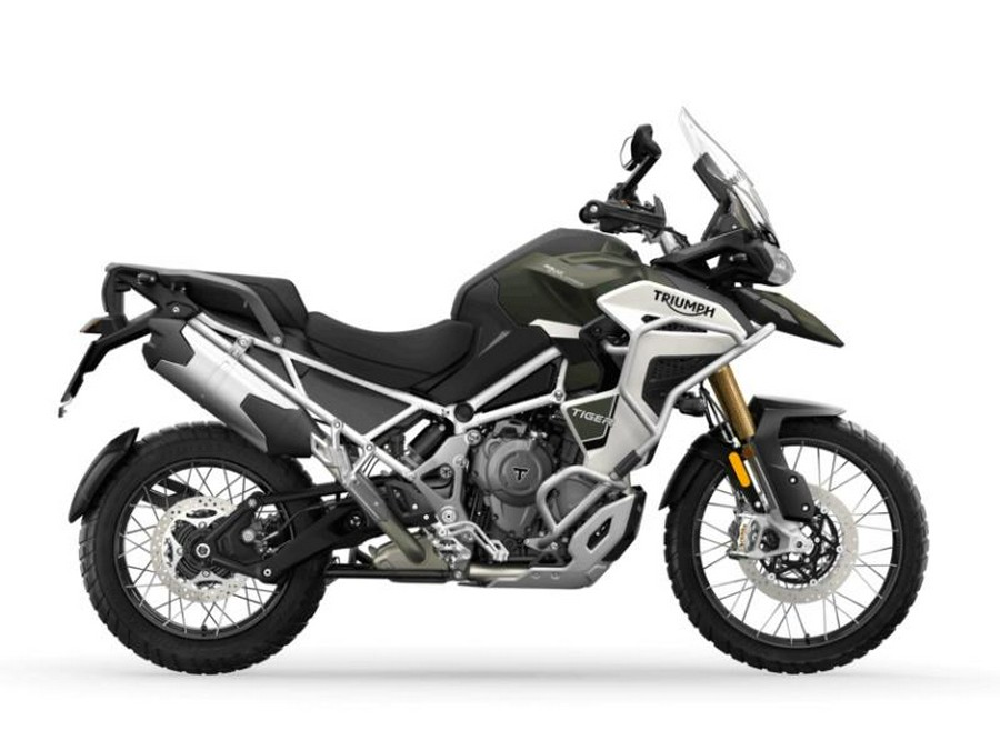 2023 Triumph Tiger 1200 Rally Explorer Matte Khaki Green