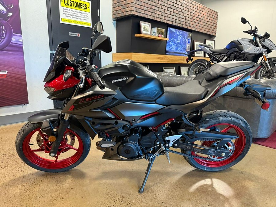 2024 Kawasaki Z500 SE ABS