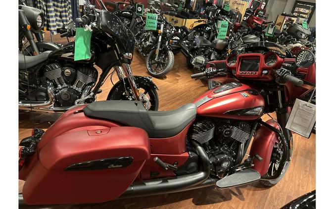 2024 Indian Motorcycle CHIEFTAIN DARK HORSE, SUNSET RED SMK, 49ST