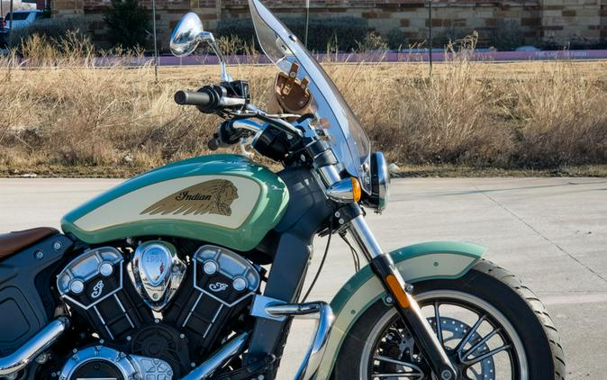 2019 Indian Motorcycle® Scout® ABS Willow Green / Ivory Cream