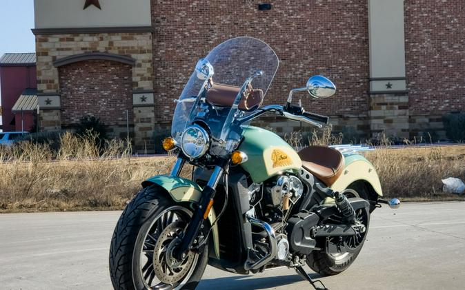 2019 Indian Motorcycle® Scout® ABS Willow Green / Ivory Cream