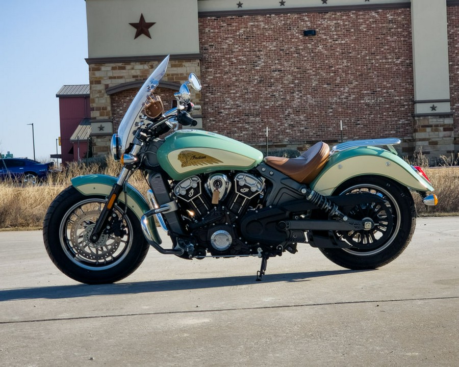 2019 Indian Motorcycle® Scout® ABS Willow Green / Ivory Cream