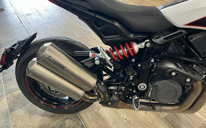 2022 Indian FTR S White Smoke