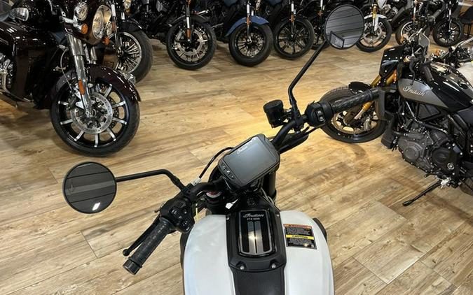 2022 Indian FTR S White Smoke