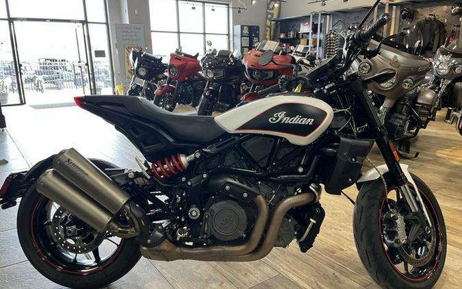 2022 Indian FTR S White Smoke