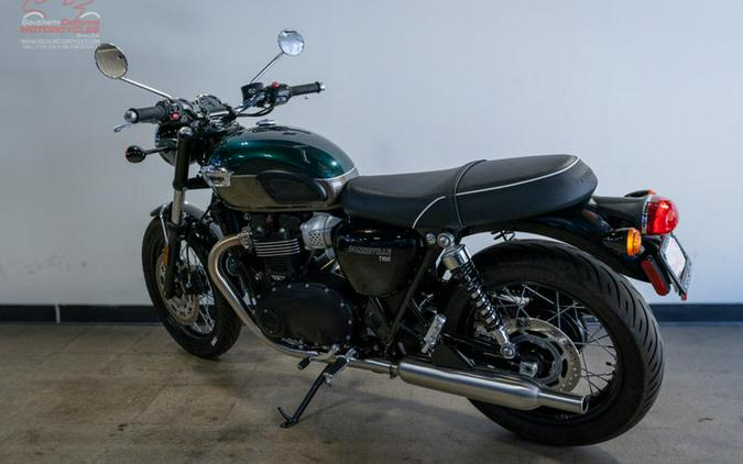 2024 Triumph Bonneville T100 Competition Green/Ironstone