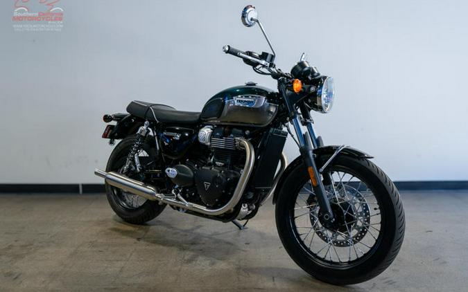 2024 Triumph Bonneville T100 Competition Green/Ironstone