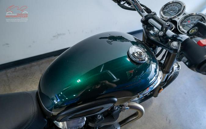 2024 Triumph Bonneville T100 Competition Green/Ironstone